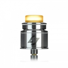 Authentic Hotcig Hades 24mm RDA Rebuildable Dripping Atomizer w/BF Pin - Silver