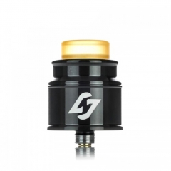 Authentic Hotcig Hades 24mm RDA Rebuildable Dripping Atomizer w/BF Pin - Black