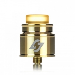 Authentic Hotcig Hades 24mm RDA Rebuildable Dripping Atomizer w/BF Pin - Gold