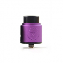 Authentic Advken Breath 24mm RDA Rebuildable Dripping Atomizer w/ BF Pin - Purple