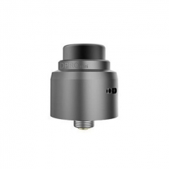 Authentic CoilART DPRO Mini 22mm RDA Rebuildable Dripping Atomizer w/BF Pin - Gray