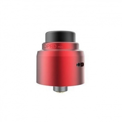 Authentic CoilART DPRO Mini 22mm RDA Rebuildable Dripping Atomizer w/BF Pin - Red