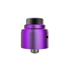 Authentic CoilART DPRO Mini 22mm RDA Rebuildable Dripping Atomizer w/BF Pin - Purple