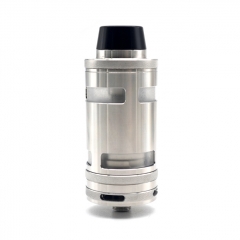 (Ships from Germany)ULTON Typhoon GT4 Style 316SS RTA Rebuildable Tank Atomizer 5ml (No Logo Version) - Silver