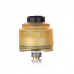 Authentic GAS Mods Nixon S 22mm RDA Rebuildable Dripping Atomizer w/BF Pin - Yellow