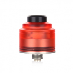 Authentic GAS Mods Nixon S 22mm RDA Rebuildable Dripping Atomizer w/BF Pin - Red Silver