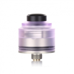 Authentic GAS Mods Nixon S 22mm RDA Rebuildable Dripping Atomizer w/BF Pin - Purple Silver
