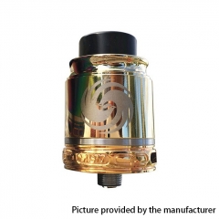 Authentic Omeka MSM Phoebe 24mm RDA Rebuildable Dripping Atomizer - Gold