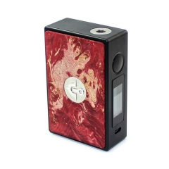 Authentic Asmodus EOS 180W Touch Screen TC VW Variable Wattage Stablized Wood Box Mod - Red