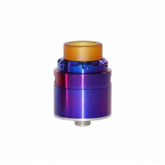 Reload X Style 24mm RDA Rebuildable Dripping Atomizer w/ BF Pin - Purple