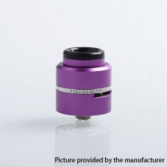 Layercake CSMNT V2 Style 24mm RDA Rebuildable Dripping Atomizer w/ BF Pin - Purple