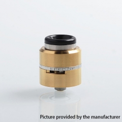 Layercake CSMNT V2 Style 24mm RDA Rebuildable Dripping Atomizer w/ BF Pin - Gold
