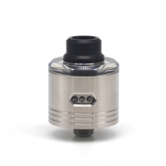 ULTON Skyfall Style 316SS 22mm RDA Rebuildable Dripping Atomizer w/ BF Pin - Silver