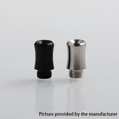 Coppervape Replacement Drip Tip for Spica Pro Style MTL RTA 14.5mm (2pcs) - Black Silver