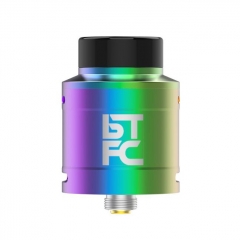 Authentic Augvape BTFC 25mm RDA Rebuildable Dripping Atomizer w/ BF Pin - Rainbow