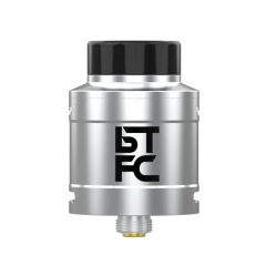 Authentic Augvape BTFC 25mm RDA Rebuildable Dripping Atomizer w/ BF Pin - Silver