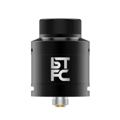Authentic Augvape BTFC 25mm RDA Rebuildable Dripping Atomizer w/ BF Pin - Black