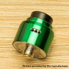 DPRO Mini Style 22mm RDA Rebuildable Dripping Atomizer w/BF Pin - Green