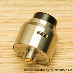 DPRO Mini Style 22mm RDA Rebuildable Dripping Atomizer w/BF Pin - Silver