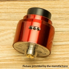 DPRO Mini Style 22mm RDA Rebuildable Dripping Atomizer w/BF Pin - Red