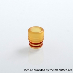 Coppervape Replacement 510 ULTEM Drip Tip for CloudOne Blasted V4 RTA 11.95mm 1PC - Yellow