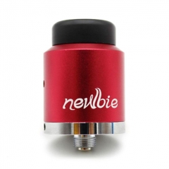 Authentic Vapor Dance Newbie 24mm RDA Rebuildable Dripping Atomizer 0.35ohm - Red