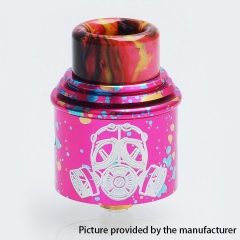 Apocalypse Style 24mm RDA Rebuildable Dripping Atomizer w/BF Pin - Pink Dot