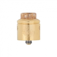 Authentic Wotofo Profile 24mm RDA Rebuildable Dripping Atomizer w/ BF Pin - Gold
