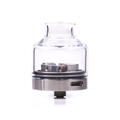 Authentic Steam Crave Glaz 30mm RDSA Rebuildable Dripping Atomizer - Silver