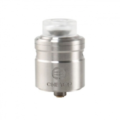 Authentic One Top Onetopvape Gemini 26.5mm RDTA Rebuildable Dripping Tank Atomizer - Silver