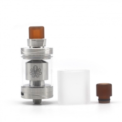 Authentic Cthulhu Hastur 24mm MTL RTA Rebuildable Tank Atomizer 3.5ml - Silver