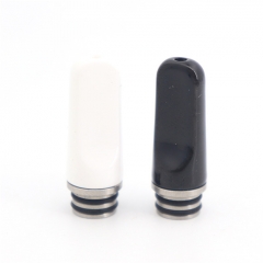 Replacement Clrane 510 Ceramic Drip Tip 2pcs - Black White