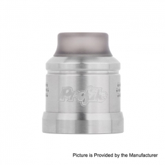 Authentic Wotofo 22mm Conversion Cap for Profile RDA - Silver