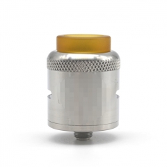 Mojia Car Style 25mm RDA Rebuildable Dripping Atomizer w/BF Pin -  Silver