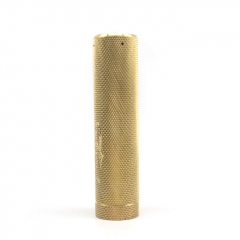 Pur Truck Style 18650/20700 Hybrid Mechanical Mod 26mm (Knurled Version) - Gold