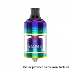 Authentic Geekvape Ammit 24mm MTL RTA Rebuildable Tank Atomizer 4ml - Rainbow