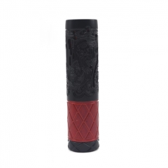 Pur Queen Style 18650/20700 Mechanical Mod 26mm - Black Red