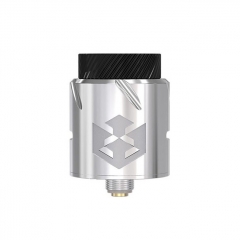 Authentic Vandy Vape Paradox 24mm RDA Rebuildable Dripping Atomizer w/ BF Pin - Silver