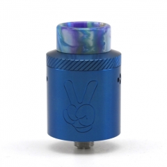 Yup Style 24mm RDA Rebuildable Dripping Atomizer w/BF Pin - Blue