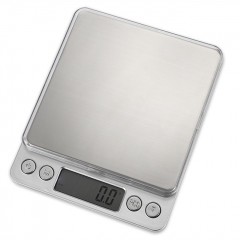 M-8008 500g/0.01g LCD Precision Electronic Scale Kitchen Scale - White