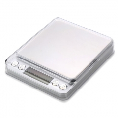 M-8008 2000g/0.1g LCD Precision Electronic Scale - White