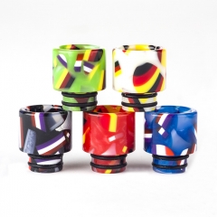 510 Flag Replacement Resin Drip Tip for Atomizers 1pc - Random Color