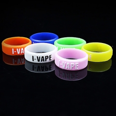 Iwodevape Silicone Anti-slip Ring for E-Cigarette Atomizer / Mod 10pcs - Emboss Words