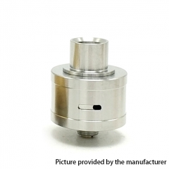 Coopervape Royal Atty DB 316SS 22mm RDA Rebuildable Dripping Atomizer w/BF Pin - Silver