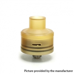 Coopervape Royal Atty DB 316SS 22mm RDA Rebuildable Dripping Atomizer w/BF Pin - Yellow