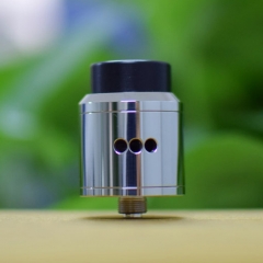 Goon Style 24mm RDA Rebuildable Dripping Atomizer w/BF Pin (Polished Version) - Silver