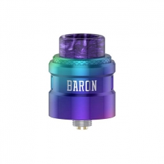 Authentic Geekvape Baron 24mm RDA Rebuildable Dripping Atomizer w/ BF Pin - Rainbow
