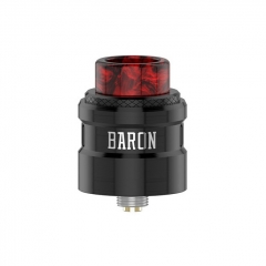 Authentic Geekvape Baron 24mm RDA Rebuildable Dripping Atomizer w/ BF Pin - Black