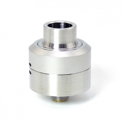 SXK Core Style 22mm 316SS RDA Rebuildable Dripping Atomizer w/ BF Pin - Silver