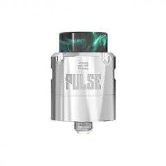 Authentic Vandy Vape Pulse V2 24mm RDA Rebuildable Dripping Atomizer w/BF Pin - Silver